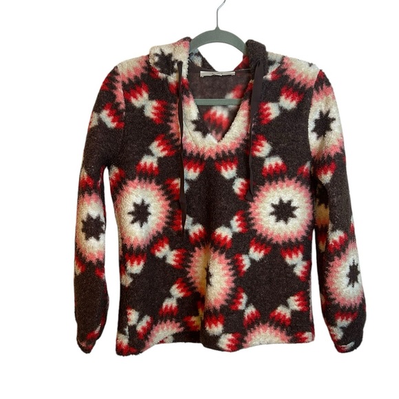 Loft Sunburst Sherpa Hoodie - Picture 3 of 7